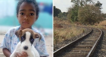 Criança tem pernas amputadas após sair de casa para ver trem e ser atropelada, em Vianópolis